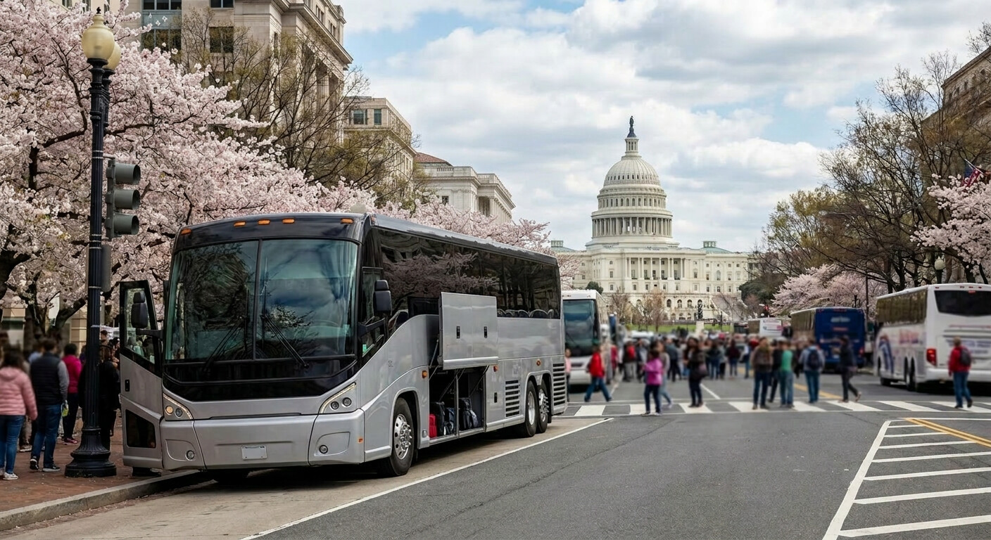 How Early Should You Book a Charter Bus in Washington, DC?