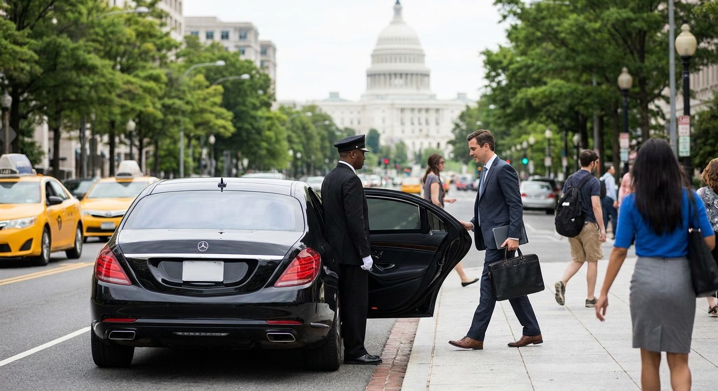Corporate transportation solutions in DC for busy workdays, ensuring smooth and reliable travel for professionals.